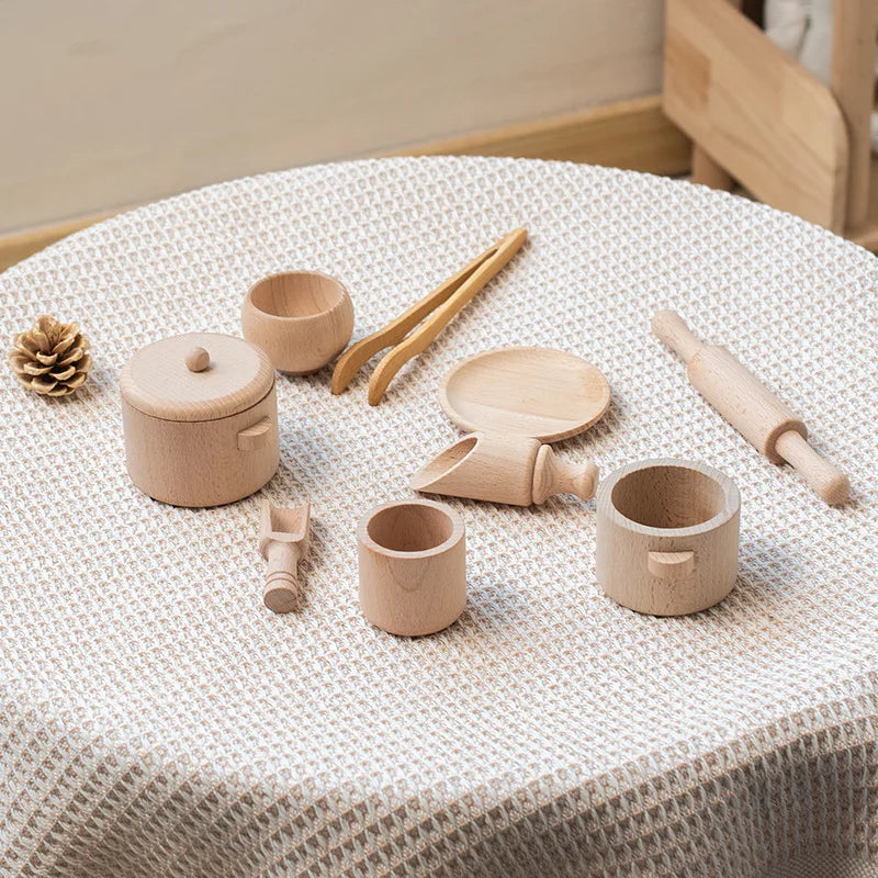 Montessori Wooden Kitchen Set