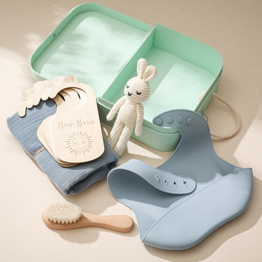 My Little Bunny Gift Set - Powder Blue