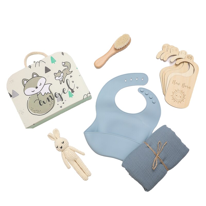 My Little Bunny Gift Set - Powder Blue