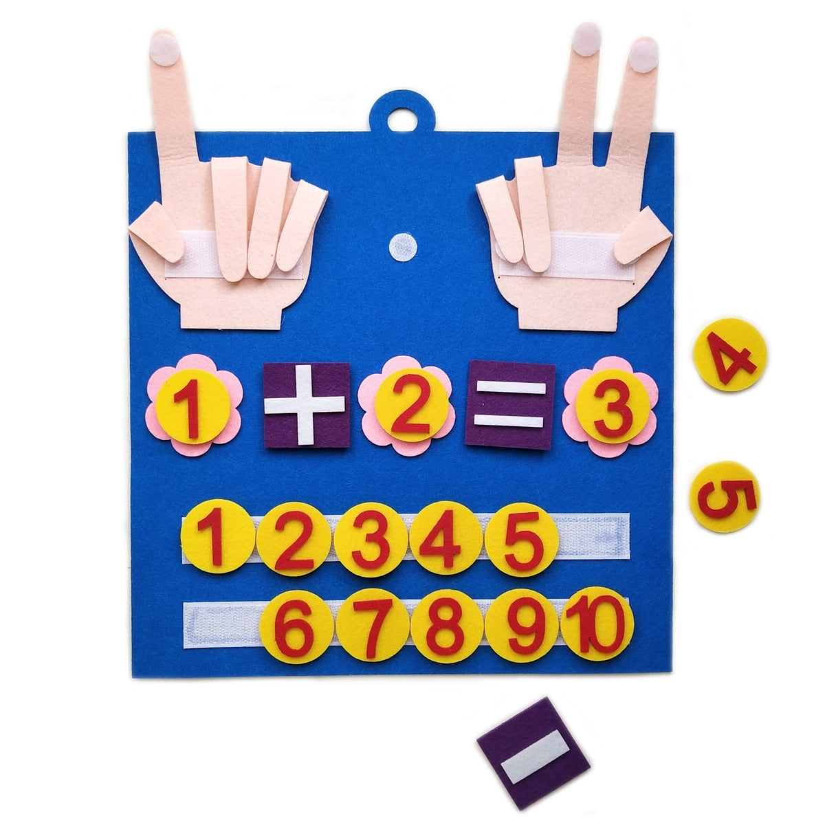 Montessori Numbers Math with Fingers