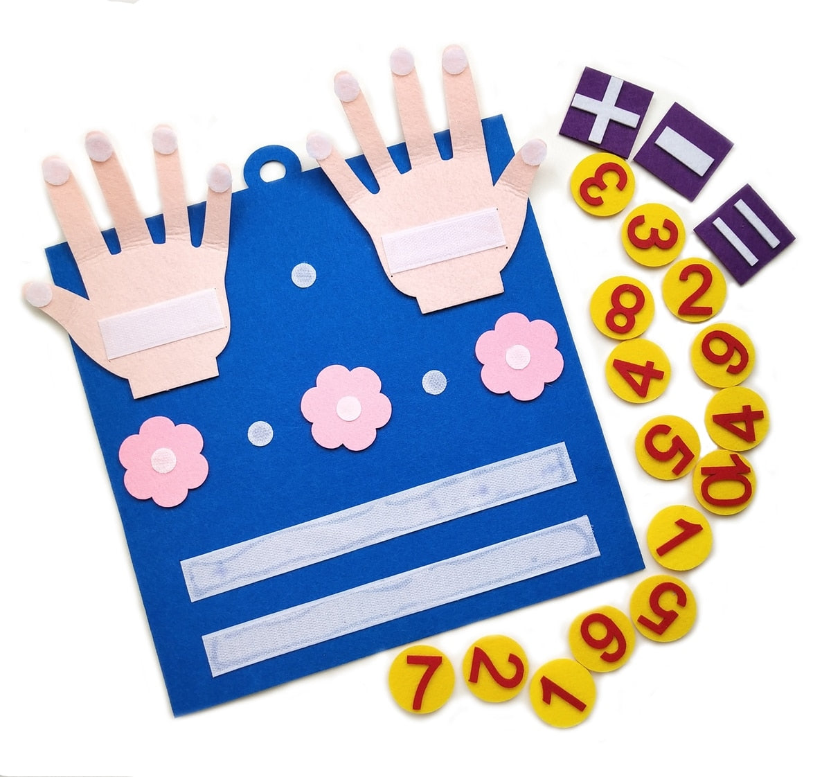 Montessori Numbers Math with Fingers