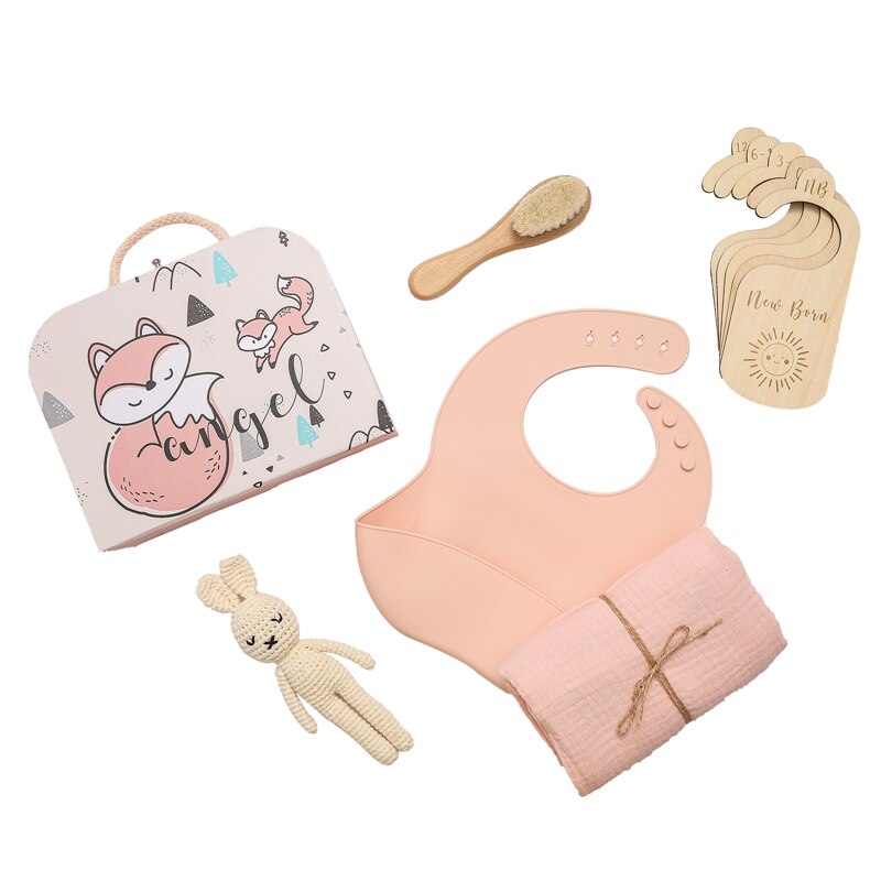 My Little Bunny Baby Gift Set Box - Pink