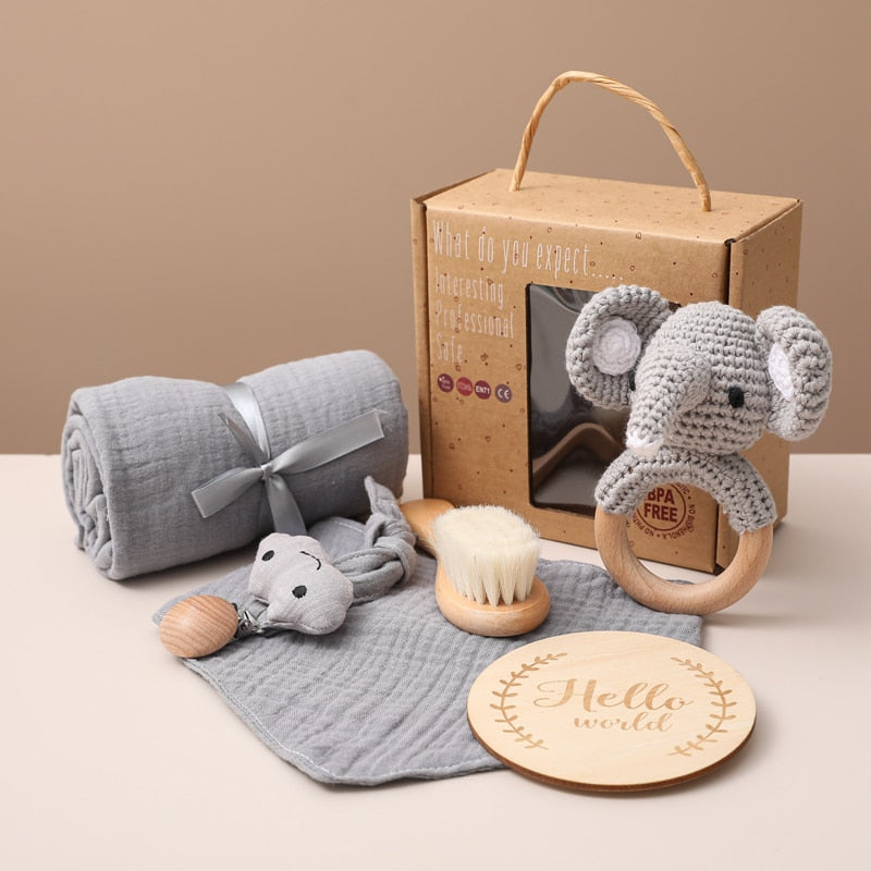 My Little Rattle Baby Gift Set Box